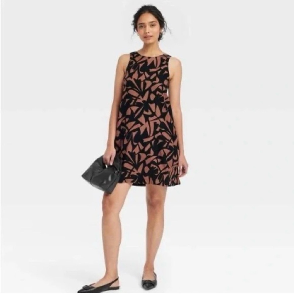 NWOT a New Day linen shift dress